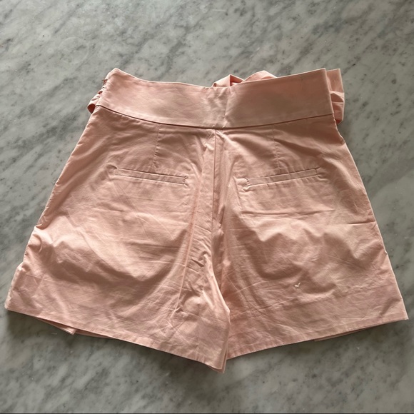 JCrew tie waist liberty short in pink - Picture 7 of 8